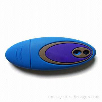USB Flash Drive with 512MB to 4GB Storage Capacity, No External Power Source Required